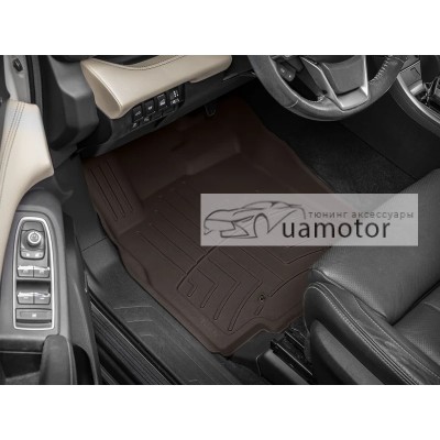 Килимки передні Subaru Ascent WeatherTech HP коричневі