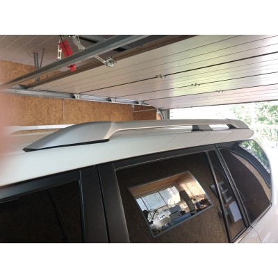 Рейлінги сірі Toyota LC Prado 150 2018+ Рейлінги сірі Toyota LC Prado 150 2018+