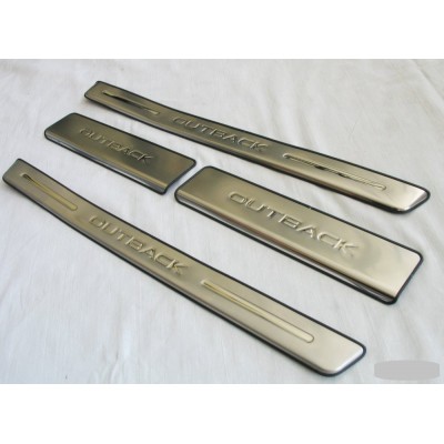 Накладки на пороги Subaru Outback 2015-2019 Накладки на пороги Subaru Outback 2015-2019