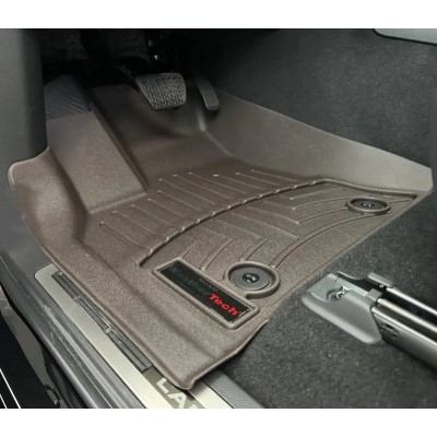 Килимки коричневі WetherTech Toyota Land Cruiser 300 передні