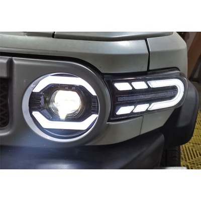 Передня Full Led оптика Toyota FJ Cruiser