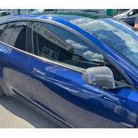 Дефлектори вікон Tesla Model Y 2020+ WellVisors 