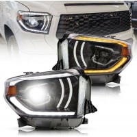 Передня Full Led оптика Toyota Tundra 2014+