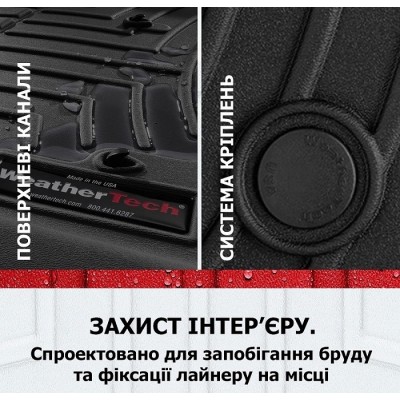 Килими WetherTech VW ID.4 передні чорні