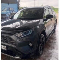 Пороги Faba Omsa Toyota Rav - 4 2019+ чорні Пороги Faba Omsa Toyota Rav - 4 2019+ чорні