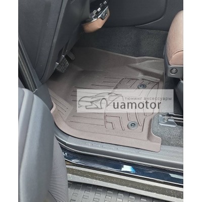 Килимки передні Toyota Prado 250 WeatherTech HP коричневі
