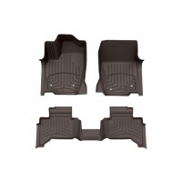 Килими коричневі Toyota Land Cruiser Prado 250 WeatherTech HP
