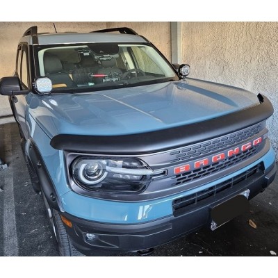 Дефлектор капота EGR Ford Bronco Sport темний матовий Дефлектор капота EGR Ford Bronco Sport темний матовий