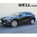 Дефлектори вікон з хром молдингом Toyota Venza 2021+ Wellvisors