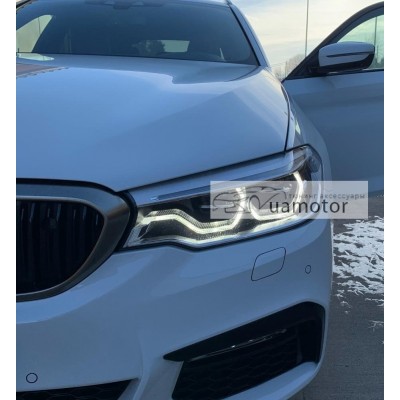 Передня Full Led оптика BMW 5 G30 2017+