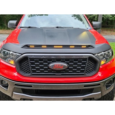 Дефлектор капота AVS LIGHT SHIELD PRO Ford Ranger USA 2019+ Дефлектор капота AVS LIGHT SHIELD PRO Ford Ranger USA 2019+