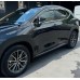 Дефлектори вікон з хром молдингом Lexus NX 2022+ Wellvisors