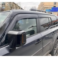 Дефлектори вікон Тойота Прадо 250 WellVisors Дефлектори вікон Тойота Прадо 250 WellVisors