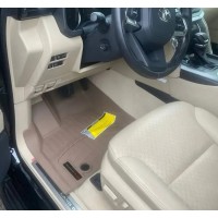 Килимки бежеві WetherTech Toyota Land Cruiser 300 передні