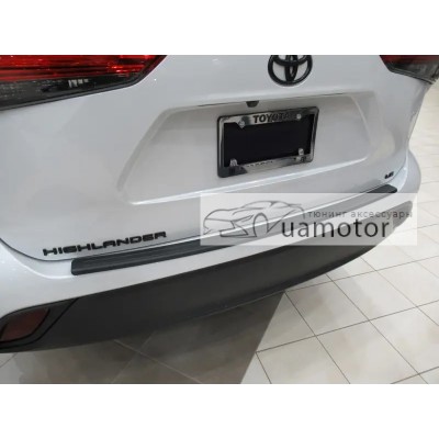 Накладка на задній бампер Weathertech Toyota Highlander 2020+