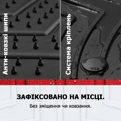 Килимки передні Audi Q5 2017+ WeatherTech HP