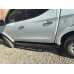 Пороги Amazon чорні Mitsubishi L200