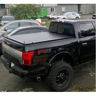 Алюмінієва кришка кузова чорна Toyota Tundra Алюмінієва кришка кузова чорна Toyota Tundra
