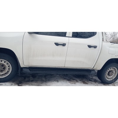 Пороги оригінальний дизайн Peugeot Landtrek чорні Пороги оригінальний дизайн Peugeot Landtrek чорні