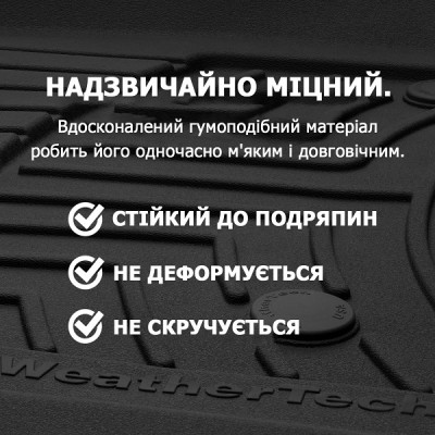 Килимки передні Honda Ridgeline 2016+ WeatherTech HP