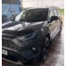 Пороги Faba Omsa Toyota Rav - 4 2019+ чорні