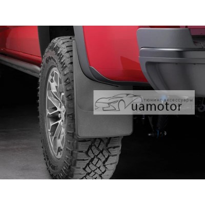 Бризковики задні Chevrolet Colorado ZR2 WeatherTech