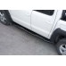 Пороги Amazon чорні Toyota Hilux 2015+