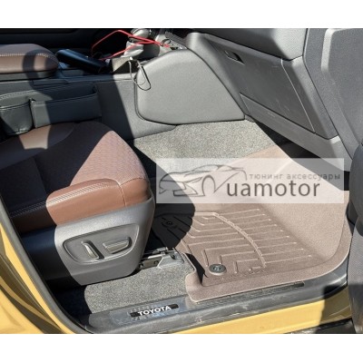 Килимки передні Lexus GX 550 WeatherTech HP коричневі