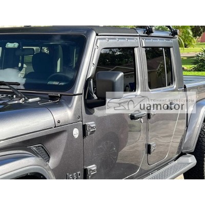 Дефлектори вікон FormFit Jeep Gladiator 2020+