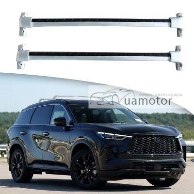 Перемички на рейлінги Infiniti QX60 2022+ сірі