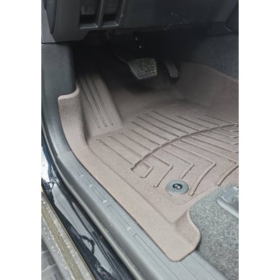 Килимки передні Toyota Prado 250 WeatherTech HP коричневі