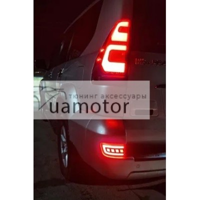 Led катафоти в задній бампер Land Cruiser Prado 120