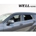 Дефлектори вікон WellVisors Toyota Highlander 2020+