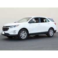 Дефлектори вікон з хром молдингом Chevrolet Equinox 2017+ Wellvisors Дефлектори вікон з хром молдингом Chevrolet Equinox 2017+ Wellvisors