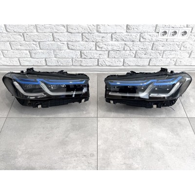 Фары стиль Laser Black BMW 5 G30 Фары стиль Laser Black BMW 5 G30