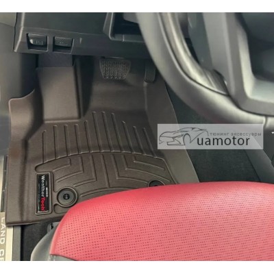 Килимки коричневі WetherTech Toyota Land Cruiser 300 передні