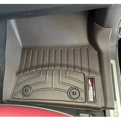 Килимки коричневі WetherTech Toyota Land Cruiser 300 передні