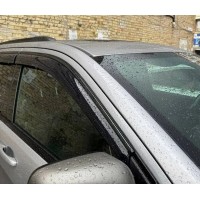 Дефлектори вікон з молдингом Jeep Grand Cherokee 2010+ Wellvisors Дефлектори вікон з молдингом Jeep Grand Cherokee 2010+ Wellvisors