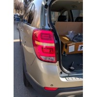 Задні Led ліхтарі червоні Chevrolet Captiva