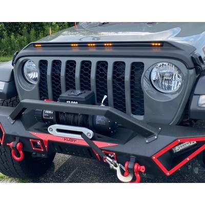 Дефлектор капота AVS Led Jeep Gladiator Дефлектор капота AVS Led Jeep Gladiator