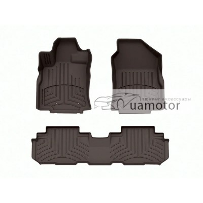 Килими коричневі Subaru Ascent WeatherTech HP