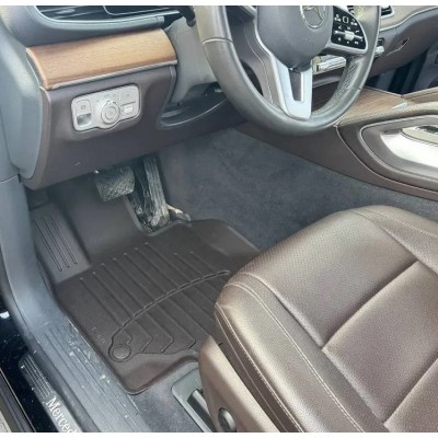 Килимки передні Mercedes GLE-Class 2020+ WeatherTech HP коричневі