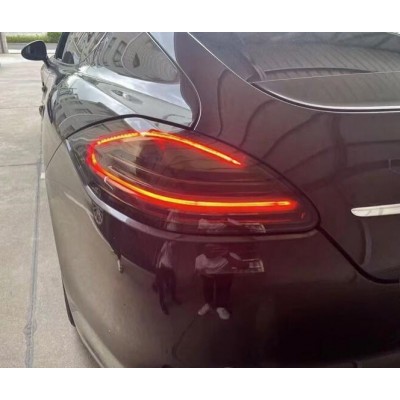 Задні Led ліхтарі чорні Porsche Panamera 2009-2013