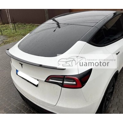 Спойлер чорний Tesla Model 3