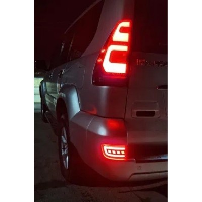 Led катафоти в задній бампер Land Cruiser Prado 120 Led катафоти в задній бампер Land Cruiser Prado 120