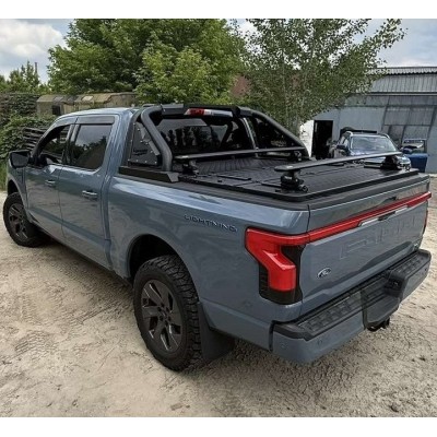 Рейлінги Thule на кришку кузова Ford F-150 Lightning Рейлінги Thule на кришку кузова Ford F-150 Lightning