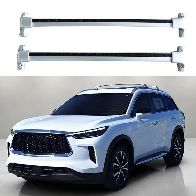 Перемички на рейлінги Infiniti QX60 2022+ сірі Перемички на рейлінги Infiniti QX60 2022+ сірі