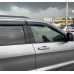 Дефлектори вікон з молдингом Jeep Grand Cherokee 2010+ Wellvisors