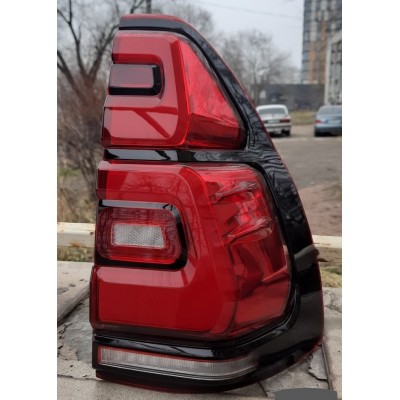 Задні Led ліхтарі червоні Toyota Prado 120 Задні Led ліхтарі червоні Toyota Prado 120