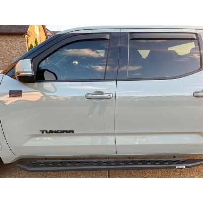 Дефлектори вікон EGR Toyota Tundra 2022+ темні матові